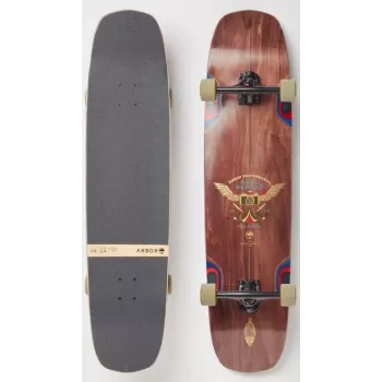 Arbor Hybrid Complete Crosscut Axel Serrat Pro 39 longboard
