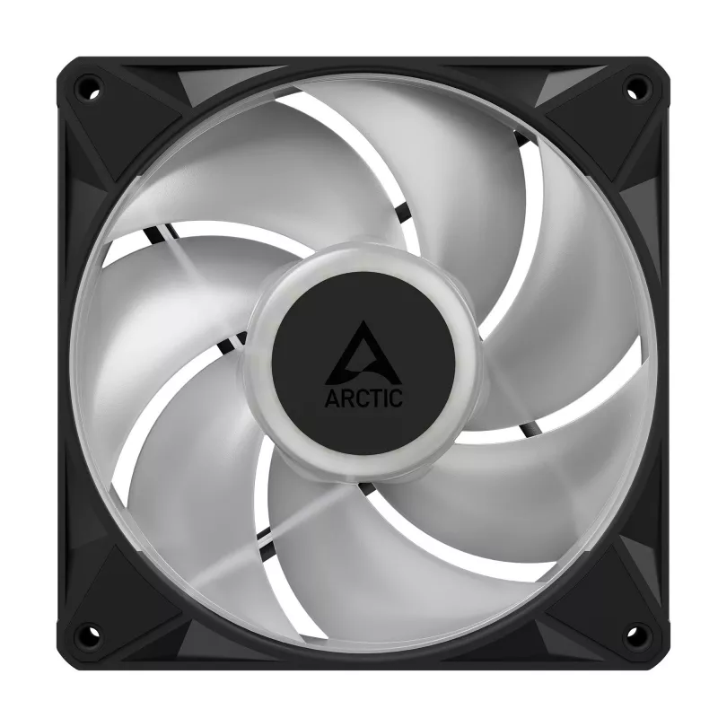 Arctic BioniX P14 A-RGB 140mm PWM ventilátor do skrine s Daisy Chain, 400-2500 ot/min, 186 m³/h, čierny