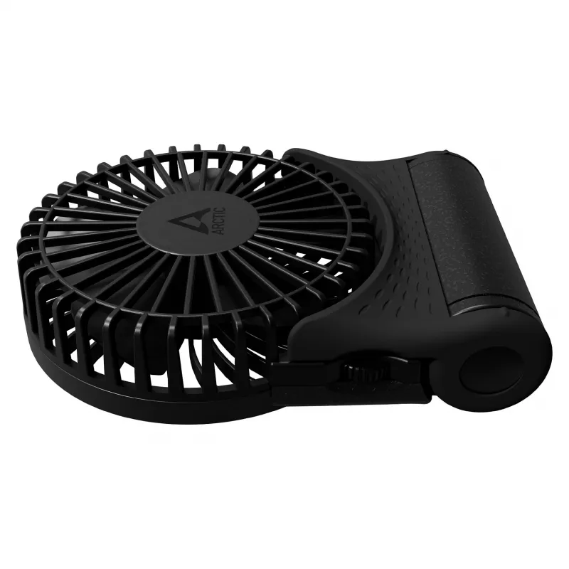 Arctic Summair 2Go nabíjací stolný ventilátor - 10 cm (čierny)