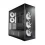 ARCTIC Xtender čierna skriňa Mid-Tower ATX s čírym sklom