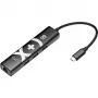 Arduino USB-C dokovacia stanica TPX00241 8-in-1 s HDMI, Ethernet, 65W PD, čierna