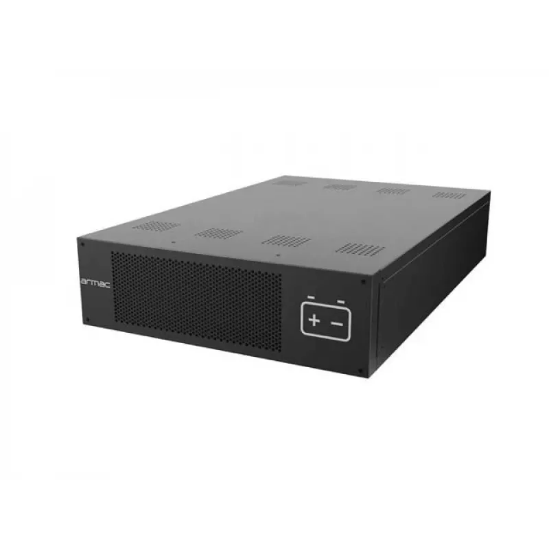 ARMAC B/2009/R/DF 3U Rackmount Externý batériový modul pre Rack Online DF séria 6kVA/10kVA UPS, 20x 12V 9Ah VRLA batérie, 240V DC, čierna