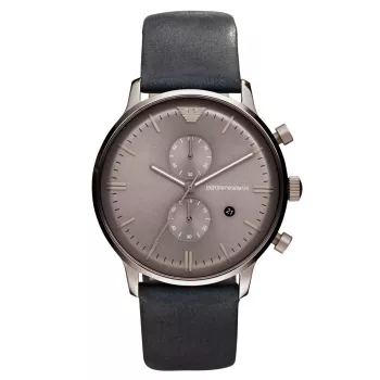 ARMANI AR0388 pánsky chronograf z nerezovej ocele, 43 mm