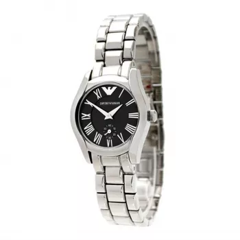 Armani AR0695 dámske quartzové hodinky 28 mm strieborná nehrdzavejúca oceľ