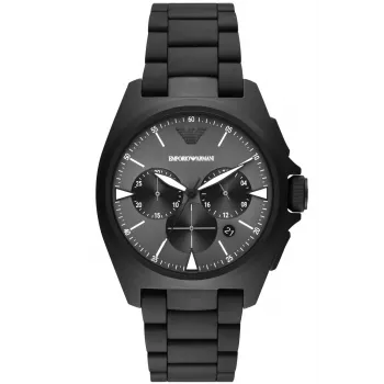 ARMANI AR11412 pánske hodinky chronograf z nerezovej ocele, 42 mm, modrý ciferník