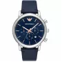 Armani AR11451 pánske chronograf nerezové hodinky 46mm