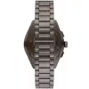 ARMANI AR11481 pánske hodinky Luigi chronograf quartz 43mm čierny ciferník čierny kožený remienok