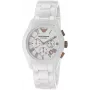 ARMANI AR1416 pánske keramické chronografové hodinky 42 mm čierne