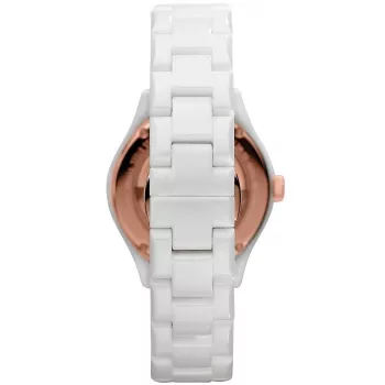 ARMANI AR1418 dámske quartz hodinky 28mm biela keramika