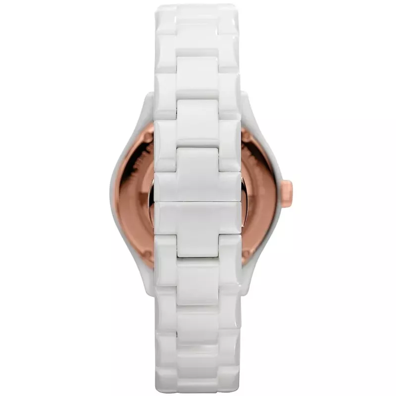 ARMANI AR1418 dámske quartz hodinky 28mm biela keramika