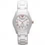 ARMANI AR1418 dámske quartz hodinky 28mm biela keramika