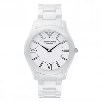 ARMANI AR1442 pánske keramické hodinky 42mm čierny ciferník chronograf