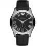 ARMANI AR1703 pánske quartz chronograph hodinky 43mm čierny ciferník kožený náramok