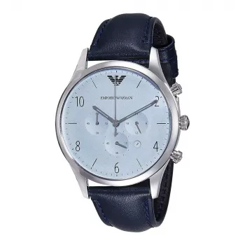 Armani AR1889 pánske chronografové hodinky 42 mm nerezová oceľ čierny ciferník