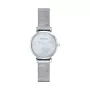 Armani AR1955 dámske quartzové hodinky 32 mm puzdro z nerezovej ocele biely ciferník hnedý kožený remienok