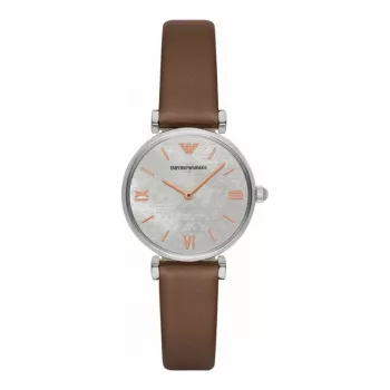 ARMANI AR1988 dámske analógové quartzové hodinky 32mm milánsky sieťkovaný náramok z nehrdzavejúcej ocele v ružovozlatej farbe