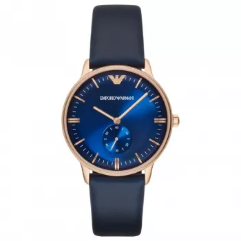 ARMANI AR2071 pánske hodinky 40mm nehrdzavejúca oceľ čierny ciferník milánsky sieťkovaný náramok