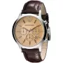 Armani AR2433 pánske quartzové chronografové hodinky 43mm nerez modrý ciferník