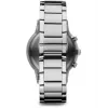 ARMANI AR2434 pánske chronografy s modrým ciferníkom a oceľovým náramkom 43 mm