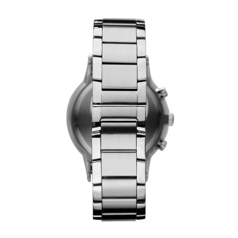 ARMANI AR2448 pánske quartz chronograph hodinky 43mm nerez oceľ modrý ciferník
