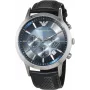 Armani AR2473 pánske chronograf hodinky 43mm ušľachtilá oceľ modrý ciferník