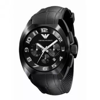 Armani AR5846 pánske analógové quartz chronograph hodinky 46mm nerezová oceľ ružové zlato