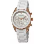 Armani AR5943 dámske chronografové hodinky, ružové zlato nerez, 35 mm