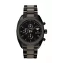 ARMANI AR5953 pánsky quartzový chronograf 43mm čierny ciferník nehrdzavejúca oceľ, silikónový obtáčací remienok