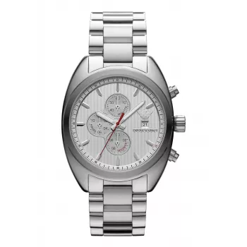 Armani AR5958 pánske quartz analógové hodinky 42mm čierna nehrdzavejúca oceľ
