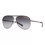 ARMANI EXCHANGE AX2002-60992V unisex slnečné okuliare - matný čierny kovový rám s tmavosivými zrkadlovými striebornými sklami
