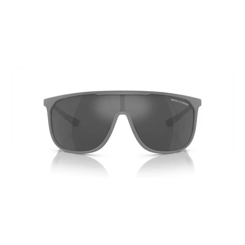 Armani Exchange AX4137SU81806 pánske hranaté slnečné okuliare - matný čierny rám, tmavosivé šošovky