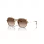 ARMANI EXCHANGE AX4139SU83421 unisex hranaté slnečné okuliare Havana Brown Gradient 52 mm