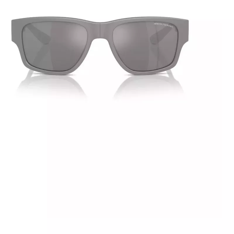 Armani Exchange AX4141SU81806 pánske slnečné okuliare matná čierna tmavosivá 56mm