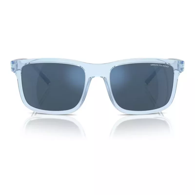 Armani Exchange AX4145S834555 pánske slnečné okuliare - obdĺžnikový propionátový rám - 57/19/145 mm