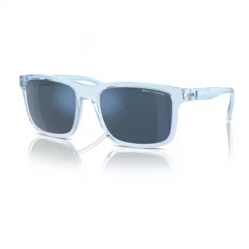 Armani Exchange AX4145S834555 pánske slnečné okuliare - obdĺžnikový propionátový rám - 57/19/145 mm