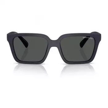 Armani Exchange AX4147S 610587 pánske slnečné okuliare - matný čierny rám, tmavosivé sklá, 56 mm