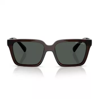 Armani Exchange AX4147S835773 unisex slnečné okuliare Havana rám hnedé sklá 56mm