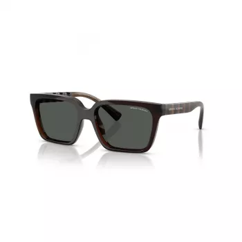 Armani Exchange AX4147S835773 unisex slnečné okuliare Havana rám hnedé sklá 56mm