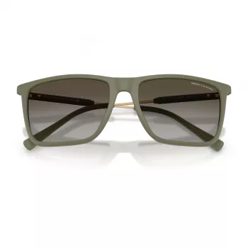 Armani Exchange AX4160S838113 pánske slnečné okuliare Havana hnedé gradientové 57mm