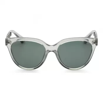 ARMANI EXCHANGE dámske slnečné okuliare AX4148SU83607 transparentné sivé hranatý rám sivé šošovky 56 mm