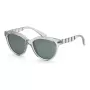 ARMANI EXCHANGE dámske slnečné okuliare AX4148SU83607 transparentné sivé hranatý rám sivé šošovky 56 mm