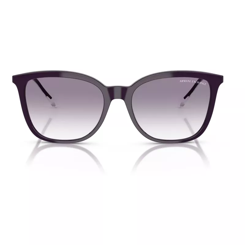 ARMANI EXCHANGE dámske slnečné okuliare AX4151S836479 hnedá Havana sivý gradient 55 mm