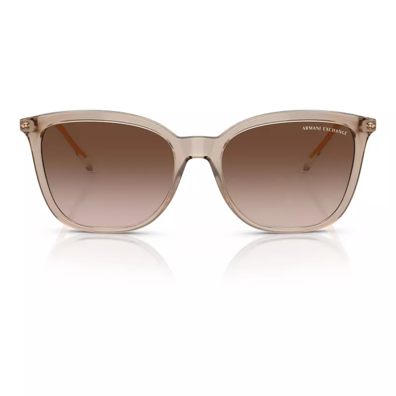 ARMANI EXCHANGE dámske slnečné okuliare AX4151S836613 Havana hnedý gradient 55mm