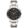 Armani Man AR11165 pánske chronograf hodinky, 43 mm nerezová oceľ čierny ciferník