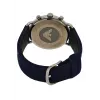 ARMANI pánske AR11144 chronograph nerezové hodinky 43 mm modrý ciferník