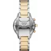 Armani pánske hodinky AR11361 42mm nerez oceľ mesh čierny ciferník chronograph