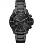 ARMANI pánske chronograf AR11363 oceľové hodinky 43mm čierny ciferník