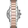 Armani pánske hodinky Luigi Quartz AR11209 43mm oceľ s čiernym ciferníkom