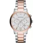 Armani pánske hodinky Luigi Quartz AR11209 43mm oceľ s čiernym ciferníkom