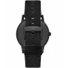Armani pánske hodinky AR11274 43mm modrý ciferník modrý kožený remienok